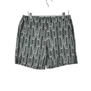 Fair Harbor Swim Trunks 30 Geometric Chain Link Board Shorts Mens Sexant Swim